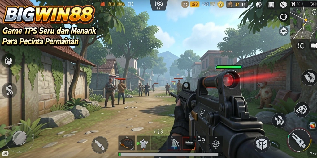 Tampilan antarmuka gameplay BIGWIN88 yang menarik dan dinamis.