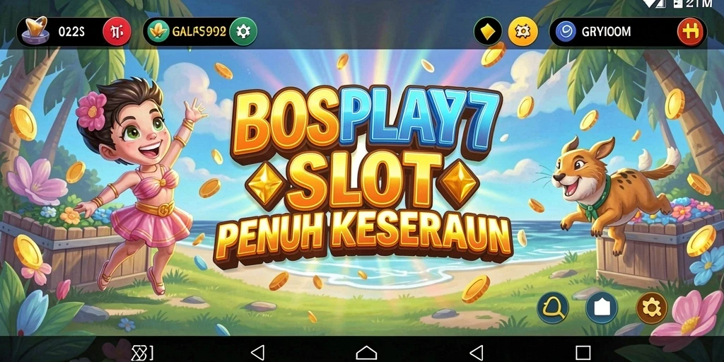 Screenshot BOSPLAY77 menampilkan gameplay slot yang seru dan menarik.