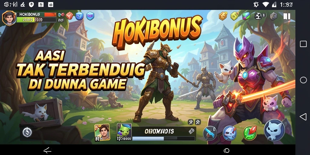 Gameplay menegangkan HOKIBONUS dengan grafis menawan.